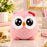 1 Piece Ceramic pink Owl Design Gullak : Piggy Bank for Rupees Savings - Coin Storage Tip Box Ideal for Kids and Adults - Money Kilona Pikibank ATM Coinbox Gulak (Pack of 1) (Pink)