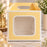 Big Size Premium Large Gift Hamper Box with Handle & Transparent Window | 10 × 10 × 4 Inch | Big Size Gift Packaging Box for Diwali, Weddings & Festive Gifting