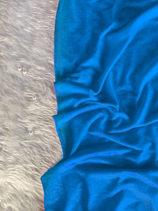 12 Meter Multi Purpose Velvet Fabric cloth for Decoration, for Parties, Costumes, Gift Packing, party decor, backdrop material for mandap, pooja background.