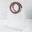 Small Size( 18.5 x 8 x 16 cm) Translucent  Bags with Round Handle Gift Paper Bag, Carry Bags, Gift Bag, Gift for Birthday, Valentine, Marriage, Festivals, Season's Greetings and Events (Small)