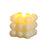 LED Bubble Candles Plastic Candle, Tealight LED Candle Light for Home, Lobby, Drawing Room, Living Room, Bedroom Decoration,Home Decor,Diwali Decor(White)