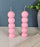 2 Pc knob Shape Wax Candle for Home Decore, Living Room, Bed Room, Festivals Like Diwali, for Meditation, Relaxation, Air Freshening