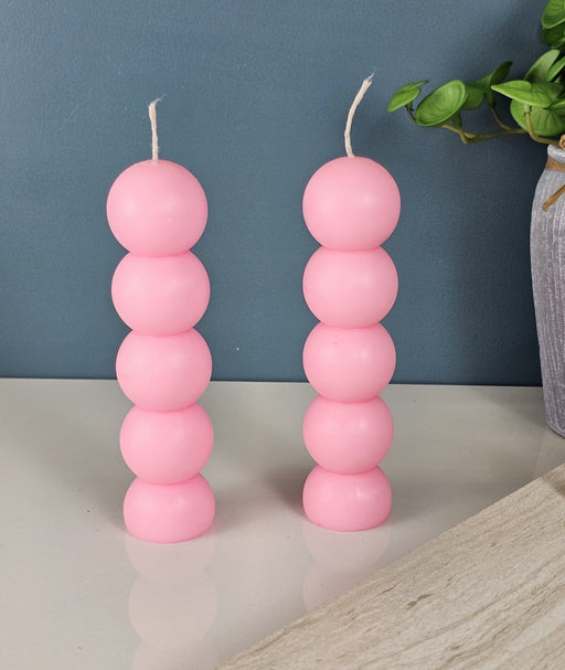 6 Pc knob Shape Wax Candle for Home Decore, Living Room, Bed Room, Festivals Like Diwali, for Meditation, Relaxation, Air Freshening