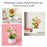3 Pcs Handmade Sunflower & Daisy Crochet Flowers heads with Pot Completed Hand Woven Sunflowers Daisy Knitted Potted flower Plants Cute Knitted Flower pot for Home Decoration,Table Top,Table Decoration,Knitted sunflower pot gift for her/him.