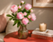 2-Headed Artificial Peony Flower Stem – Realistic Faux Peony Branch for Home Décor, Wedding Decoration & Floral Arrangements (Pink Available)