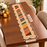 1 Pcs Traditional Indian Table Runner with Decorative Border | Ethnic & Festive Table Decor