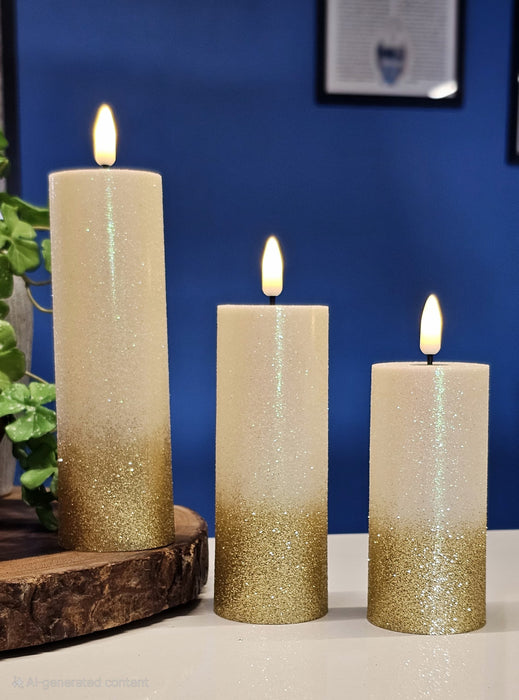 Tea Light Candles | Flameless, Smokeless & Unscented | Decorative Lights for Home Decor, Mandir, Wedding, Birthday, Engagement, Balcony & Room Decoration