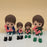 4 pcs Hanging Legs Showpiece Cute Boy and Girl, Toy Cute Couple Statue Figurines Decorative for Home Decor, Living Room, Table Decoration, Gift for Girlfriend, Boyfriend