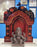 3D Look Foldable Wooden Mandap Backdrop | Peacock & Floral Design | Ganesh Chaturthi, Janmashtami, Durga Pujo, Navratri & Diwali Home Temple Decor