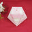 50 Pcs Triangle Gift Box with Satin Ribbon for Return Gifts, Chocolates, Dry Fruits & Wedding Favors