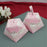 50 Pcs Triangle Gift Box with Satin Ribbon for Return Gifts, Chocolates, Dry Fruits & Wedding Favors