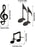 1 Set Metal Musical Note Candle Holder for Wall Decor | Iron Tealight Holder with Stand | Music Theme Home Decoration, Festive Decor, Diwali Decor, MArriage, Wedding