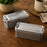 Premium Tin Material Packing Box (15×6×6 cm) | Food Container for Fruits,Desserts, Snacks, Gifting ,Tiffin, Picnic & Travel ( Not For Liquids )