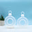 Celebrity Style Packing Bottles, Designer PET Jars with Cap celebrity style jar ( Donut & Translucent Donut Shape) | Trendy Plastic Bottles for Boba Tea, Juice, Mojito, Dry Fruits & Gifting