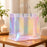 Transparent  Laser Bag | Premium Clothing Store Shopping Bag |  Style Gift Carry Bag for Boutique, Retail & Gifting