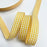 45 Meter Checks Ribbon Roll (Blue, Yellow, Pink) | Decorative Fabric Ribbon for Gift Wrapping, DIY Crafts & Packaging | 45 Meter Roll