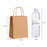 Brown Kraft Paper Carry Bags with Handle | Eco-Friendly Gift Bags for Shopping, Hampers & Packaging | Available size  in Small, Medium & Large Sizes