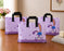 Premium Printed Frosted Plastic Gift Tote Bags | Reusable Carry Bags for Return Gifts, Hampers & Party Packaging (5 Designs Available)