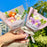Trendy Pinteresty Mini Crochet Flower Bouquets | Handmade Cute Knitted Flower Bouquet Gift