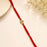 Bhai Bhabhi Rakhi  | Traditional Designer Raksha Bandhan Rakhi | Red Thread & Gold Finish | Premium Festive Rakhi