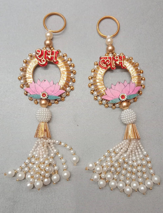 1 Set Shubh Labh Door Hanging For Festive Season  | Decorative Wall & Main Door Hanging
