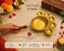 Metal 5 Diya Pooja Aarti Set with Handle | Traditional Decorative Diya Urli for Diwali, Pooja & Festive Décor | 12 Inch