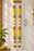 (Design No.9) Traditional Yellow & White Floral Toran Hanging for Home Decor | 37.5 Inch Decorative Door & Wall Hanging