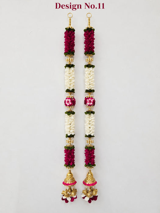 (Design No.11) Artificial Flower Toran 39 Inch | Premium Hanging Door Decoration for Home, Entrance & Festive Decor