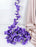 6 Lines Single Layer Petals Artificial Wisteria Flower Line Garlands, Wall Hanging decorative String Lines items for Anniversary Decoration, Home Decor, Pooja, Diwali Functions (Pack of 1)