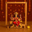 Folding Eco-Friendly Wooden Mandap Backdrop for Home Mandir, Foldable Mandap with Screw, for Diwali Puja,Laxmi Poojan pujan Mandap Decor,Office Puja,Decoration Item