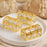 Small Decorative Golden Acrylic Box For Mini Storage,Wedding gift,return gift,Christmas Decoration items, Ring Jewelry Trinket Box, Candy Storage Container Case DIY (Golden Boxes)