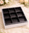 9 Cavity Packing Box | Disposable  Box for  Brownies,Cake, Cookies ,Picnic,Gifting & Premium Packing