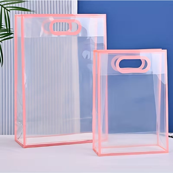 Big Size (30 X 12 X 40 CM) Transparent Bag Goodie Bags, Clear Gift Bag, Hamper Bag,Carry Bags,Shopping Gift Bag,Gifting,Presents,Return Gifts,Birthday,Festivals,Events