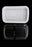 Rectangle Food Container with Transparent Lid (12.5 x 6.5 x 6.5 cm) | Dry Fruit, Chocolate & Snack Storage Box | Food Grade Reusable Container | Available in Multiple Colors