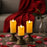 LED Tea Light Candles | Flameless, Smokeless & Unscented | Battery Operated Decorative Lights for Home,Wedding, Birthday, Balcony,Diwali
