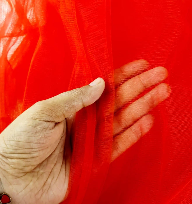 Multi Purpose Net Fabric Cloth for Decoration, for Parties, Costumes, Gift Packing, Party Decor, Backdrop Material for mandap, Pooja Background Stand