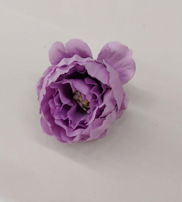 Camellia Artificial Flower Heads Rose Flowers for Home Decoration,Artificial Peony Silk Flowers, Gift, Mandir Pooja Table, Cake Decor, Bouquet Making, Backdrop, DIY Art Craft (Pack of 20)