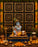 Premium Backdrop Wall Panels (9 pcs set) | 30 × 30 CM Each Panel For Ganpati , Janmashtami , Durga pooja  and Diwali  | 90 × 90 CM DIY Mandap Background | 9 Panels | 3 Designs | Includes Double-Sided Tape
