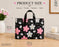 Premium Printed Frosted Plastic Gift Tote Bags | Reusable Carry Bags for Return Gifts, Hampers & Party Packaging (5 Designs Available)