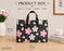 Premium Printed Frosted Plastic Gift Tote Bags | Reusable Carry Bags for Return Gifts, Hampers & Party Packaging (5 Designs Available)