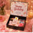 Collapsible  Without Magnet  Decorative Folding Paper Cardboard /Box with ribbon,DIY Box for Gift Hamper,Valentine Gifting,Wedding gifing.