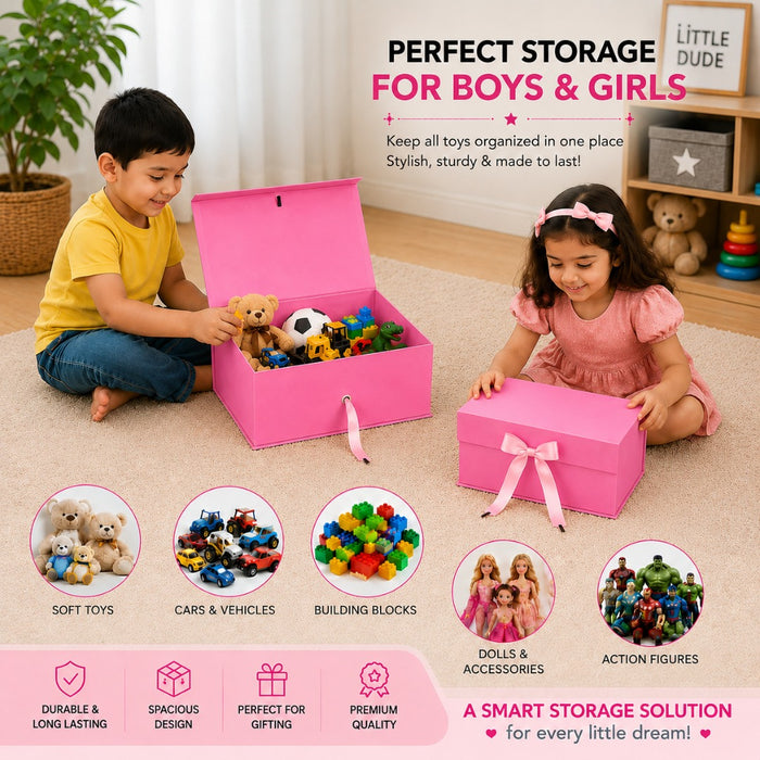 Collapsible  Without Magnet  Decorative Folding Paper Cardboard /Box with ribbon,DIY Box for Gift Hamper,Valentine Gifting,Wedding gifing.