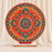Round Ganpati Mandap with Stand – 18 Inch | Mandala & Peacock Theme + Jharokha Shape Option