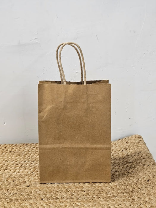 Samll Size Premium Paper Gift Bag with Handle | Return Gift, Shopping & Packaging Bag | Available in Red, White, Black, Green & Brown