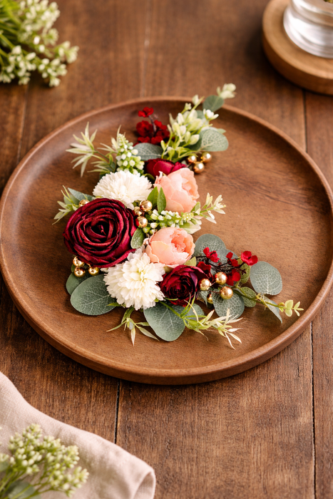 Artifical Flower stylish Brooches Ready to use flower bunch for any occation, Ganpati decor, Toran decoration stylish brooches.