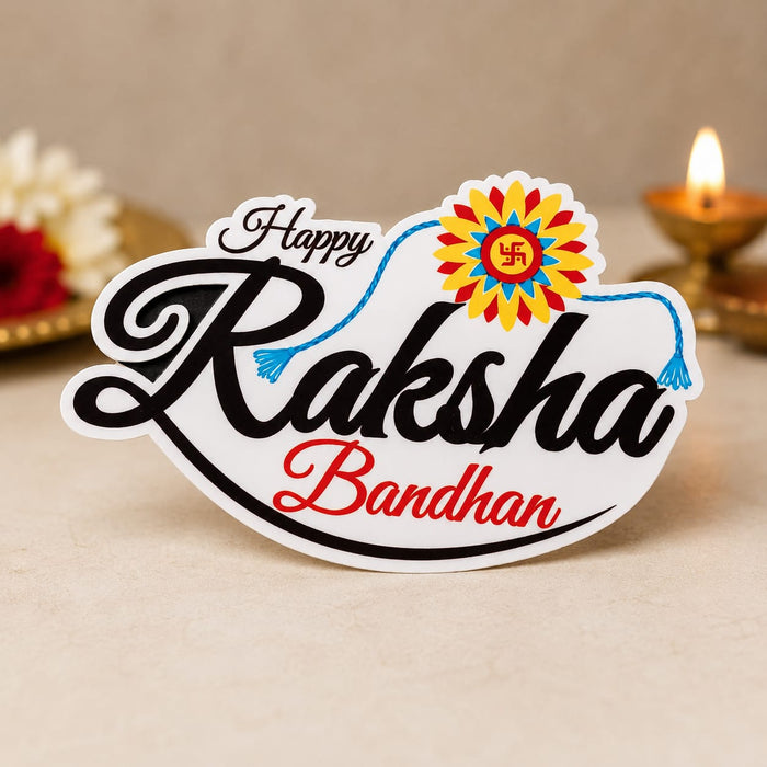 12 pcs  Raksha Bandhan MDF Cutouts (2 to 3 inches ) | 6 Assorted Designs × 2 Each | Decorative Craft Embellishments for Rakhi Hampers, Gift Boxes & DIY Projects
