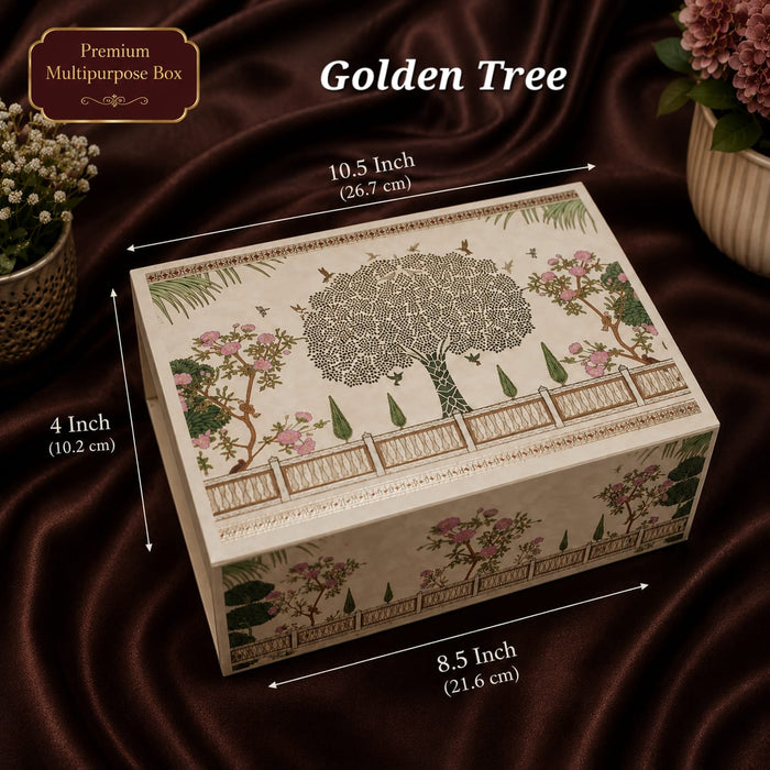 Premium Foldable Rigid Magnetic Box | Elegant Traditional Design for Luxury Gifting & Hamper Packing Premium Foldable Multipurpose Gift Box – 6 Elegant Designs |