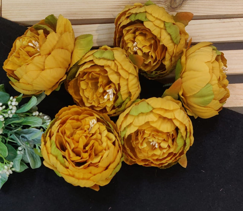 Artificial Fabric Rose Flower Heads, Decoration Items and DIY Craft.