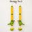 (Design No.2) Premium Parrot Flower Hanging for Home & Festive Decor | Traditional Artificial Marigold Garland with Parrot & Floral Tassel | Toran, Door & Wall Decoration