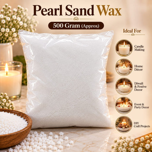 Pearl Sand Wax | Premium Candle Making Wax Beads | DIY Candle Making Supplies